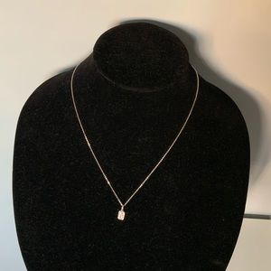 Melinda Maria ICONS Bling CZ Letter Pendant Necklace